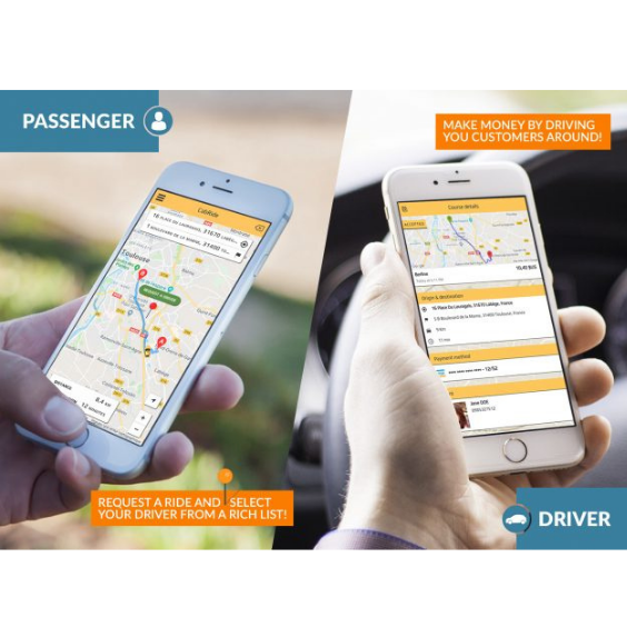 CN Markegting - Mobile App - Taxi Module